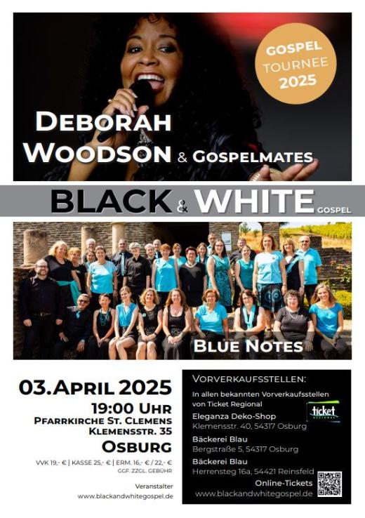 Gospelkonzert Black