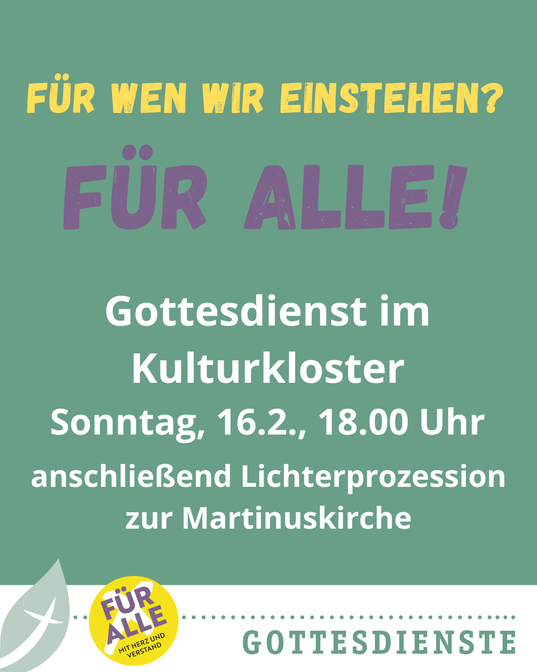 Lichterprozession 16.02.2025