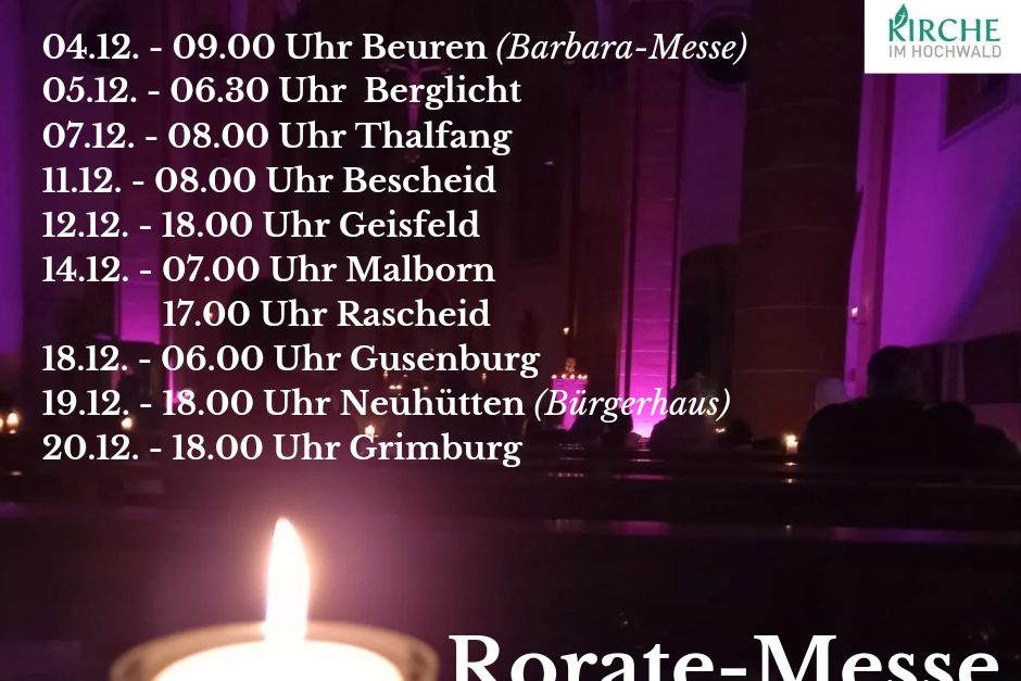 Rorate-Messen